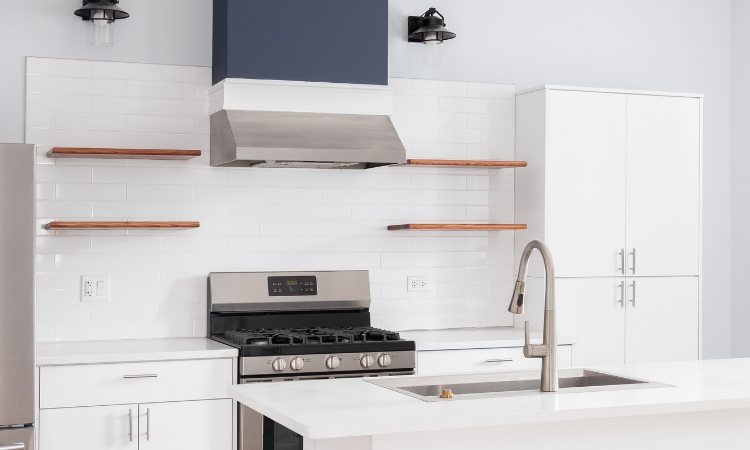 how to install floating shelves
