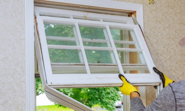 how to repair a broken window