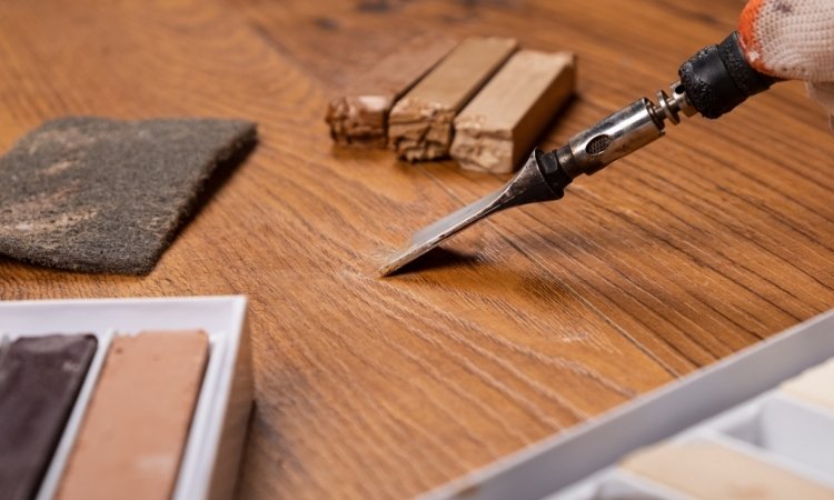 how to repair a wood floor