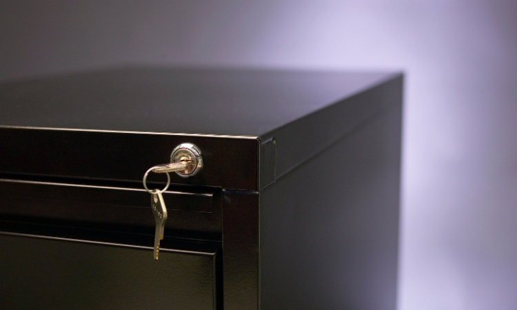 how to install a file cabinet lock