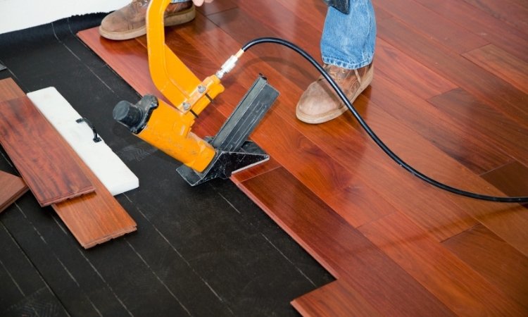 install hardwood flooring