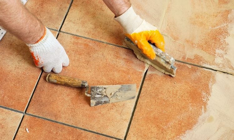 Repair Damaged Grout