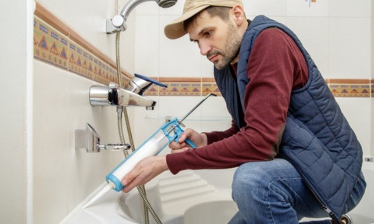 Recaulk Your Bathroom
