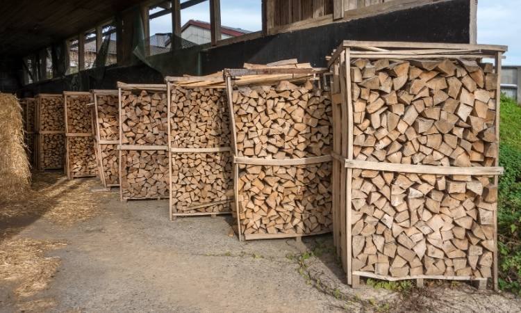 Setup a Firewood Rack